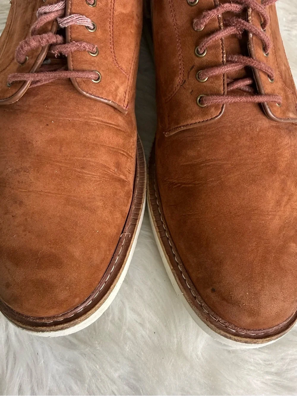 Cole Haan Grand.os Suede Oxford Sneakers Brown Men’s Size 11